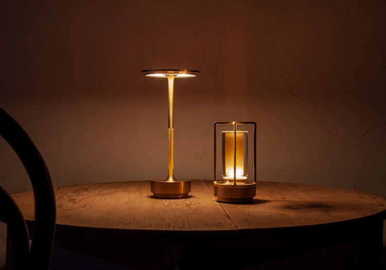 Table Lamp with Dimming Feature and Masterful Craftsmanship