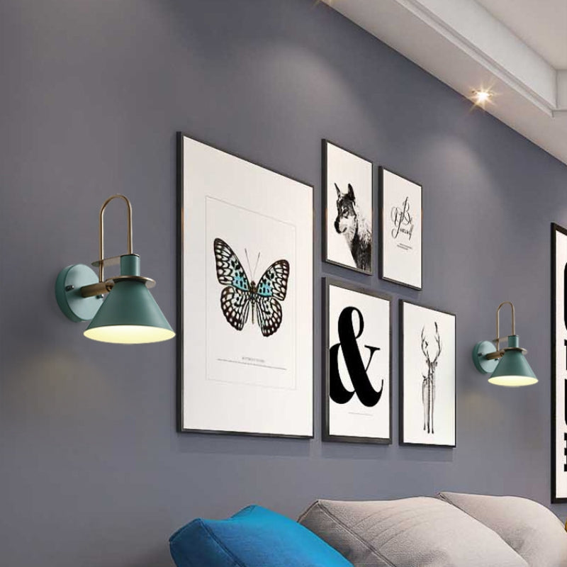 Wall Light Elegant Retro Design Matt Finish - Interior Lamp