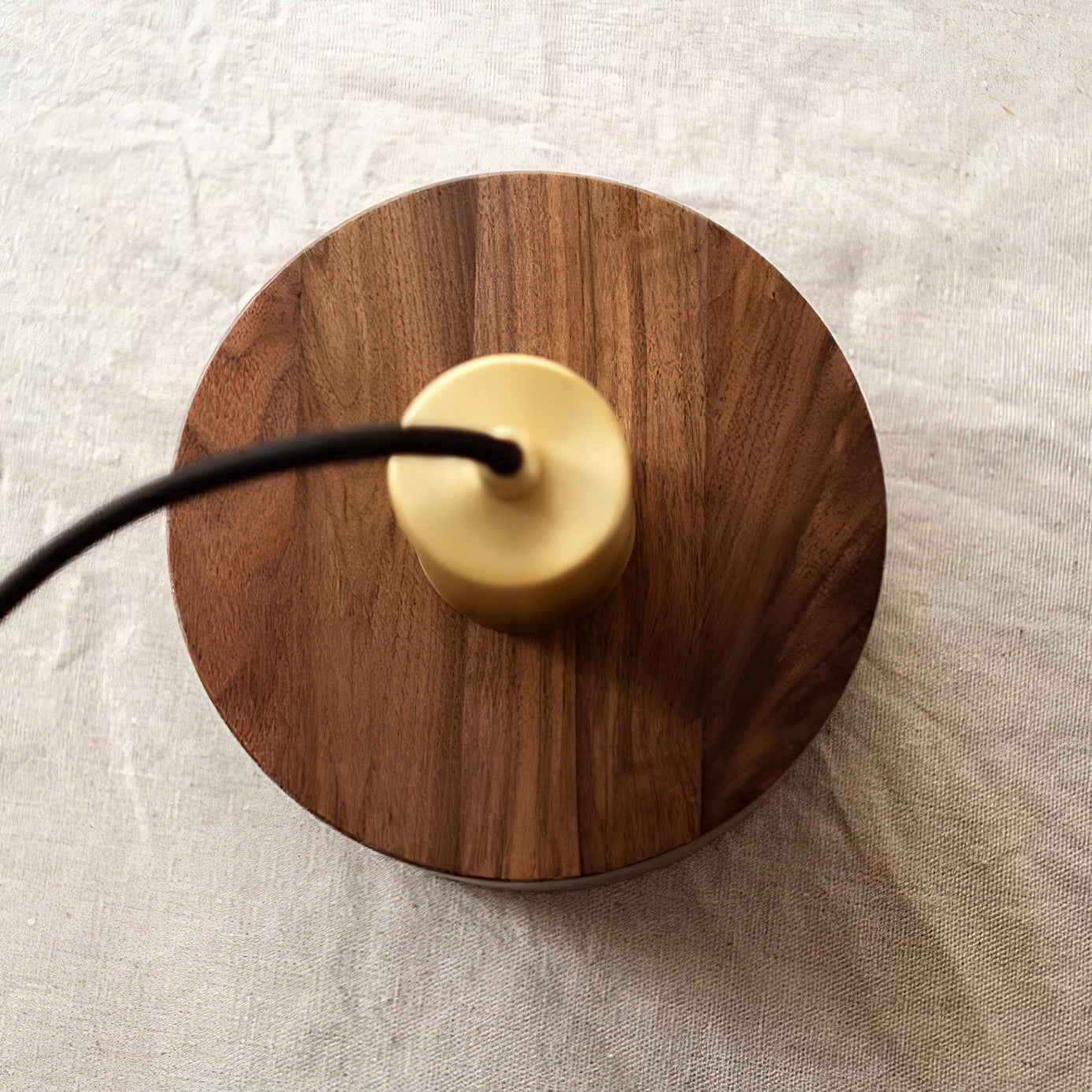 Walnut Wood Pendant Lamp - Japanese Woodworking Inspiration - Ceiling Fixture