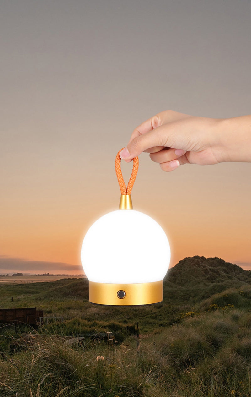Waterproof LED Table Lamp - Cordless Orb Design