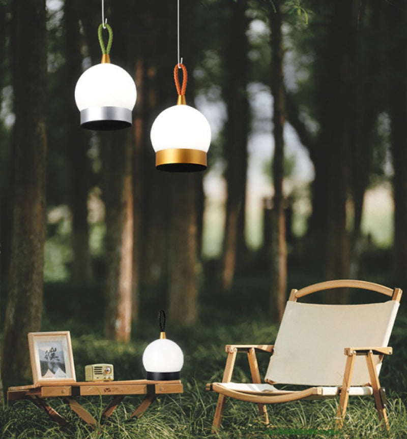 Waterproof LED Table Lamp - Cordless Orb Design
