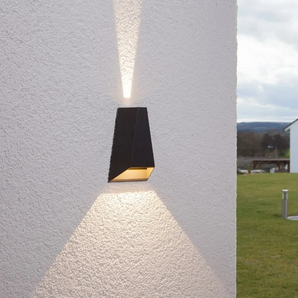 Waterproof Outdoor Pyramid LED Wall Sconce