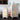 White Gold Metal Candle Lanterns Set of 2 - Indoor Outdoor Decor