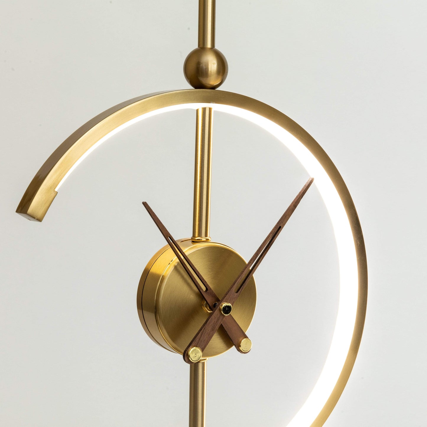 Wireless Charging Clock Lamp with LED Light and Integrated Clock