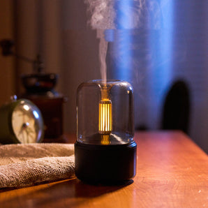 LED Aromatherapy Diffuser with Candle Light Effect