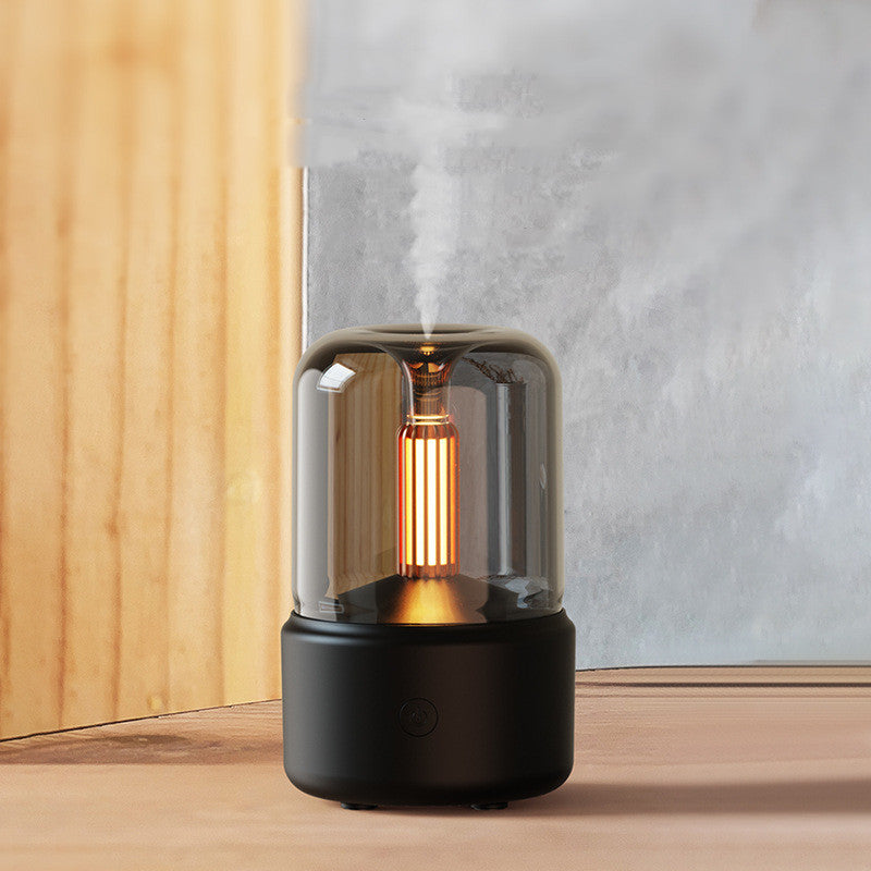 LED Aromatherapy Diffuser with Candle Light Effect